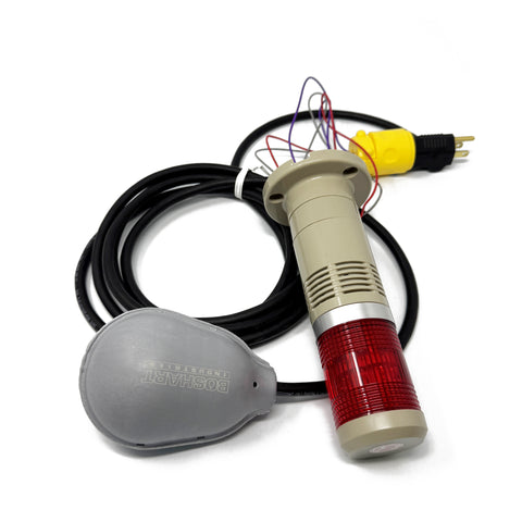 Level N/O float for tank or high vacuum moisture trap