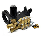 AR north america triplex pump 4gpm 3000psi with regulator