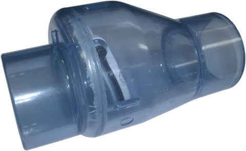 Clapet de non-retour PVC claire "SWING" 150PSI - Airablo