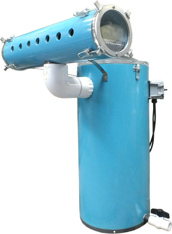 Vertical releaser with pump in thermoplastic and manifold