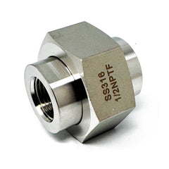 Union stainless steel 304 3000PSI FPT