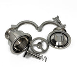 Coude 90° acier inoxydable ss316 Tri-clamp sanitaire (Copy)