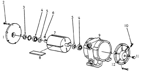 Vacuum pump head VP76 (Parts)