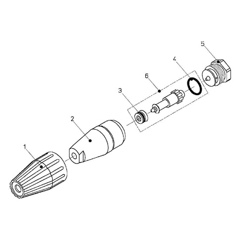 Buse Turbo ST-357 3625psi 190F (kit de réparation) - Airablo