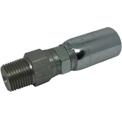 Hydraulic fitting swivel of hose * MPT